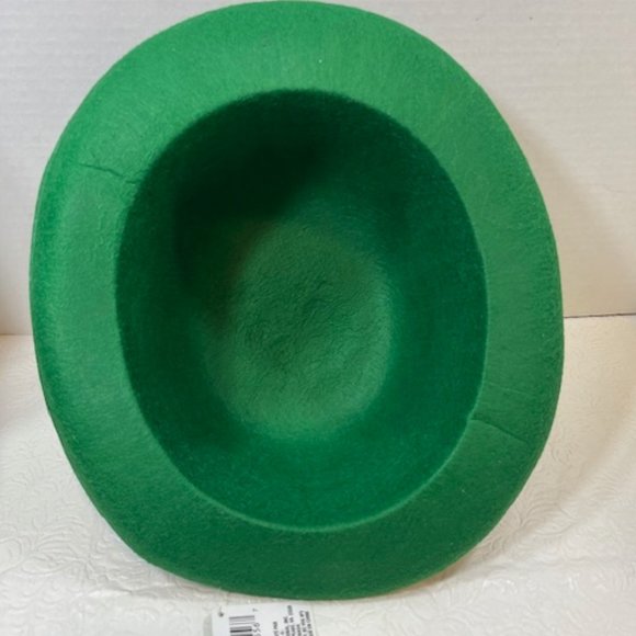 St Patrick's Day Hat, Tie, Bandana, Beads, Green Rubber Bracelet Package Lot - Picture 7 of 13